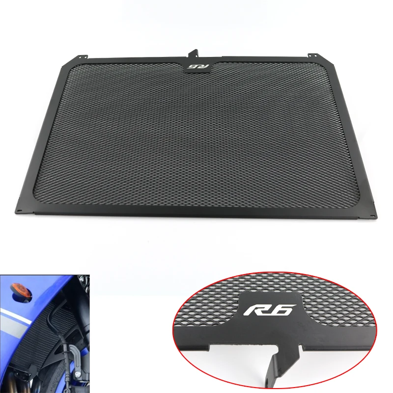 For Yamaha YZF-R6 R6 2017 2018 Radiator Guard Protector Grill Grille Oil Cooler Cover Aluminum Black R6 2017-2018
For Yamaha YZF-R6 R6 2017 2018 Radiator Guard Protector Grill Grille Oil Cooler Cover Aluminum Black R6 2017-2018