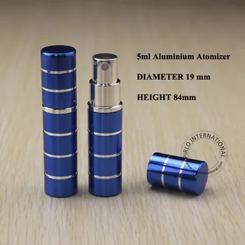 Free Shipping 20 x 5ml Blue Stripe Design Aluminium+Glass Perfume Bottle 5g Liquid Atomizer Wholesale Small Spray Perfume Bottle 
Free Shipping 20 x 5ml Blue Stripe Design Aluminium+Glass Perfume Bottle 5g Liquid Atomizer Wholesale Small Spray Perfume Bottle