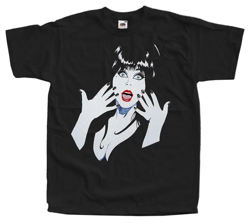Elvira Mistress Of The Dark Movie Poster Men'S Funny Tshirts Streetwear Harajuku T Shirts Sexy Girl Tee Shirt Short Sleeves
Elvira Mistress Of The Dark Movie Poster Men'S Funny Tshirts Streetwear Harajuku T Shirts Sexy Girl Tee Shirt Short Sleeves