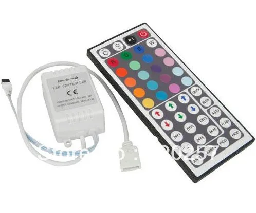 free shipping 3Pcs lot 44Key IR RGB controller with remote 12V/24V for RGB strip DIY color button
free shipping 3Pcs lot 44Key IR RGB controller with remote 12V/24V for RGB strip DIY color button