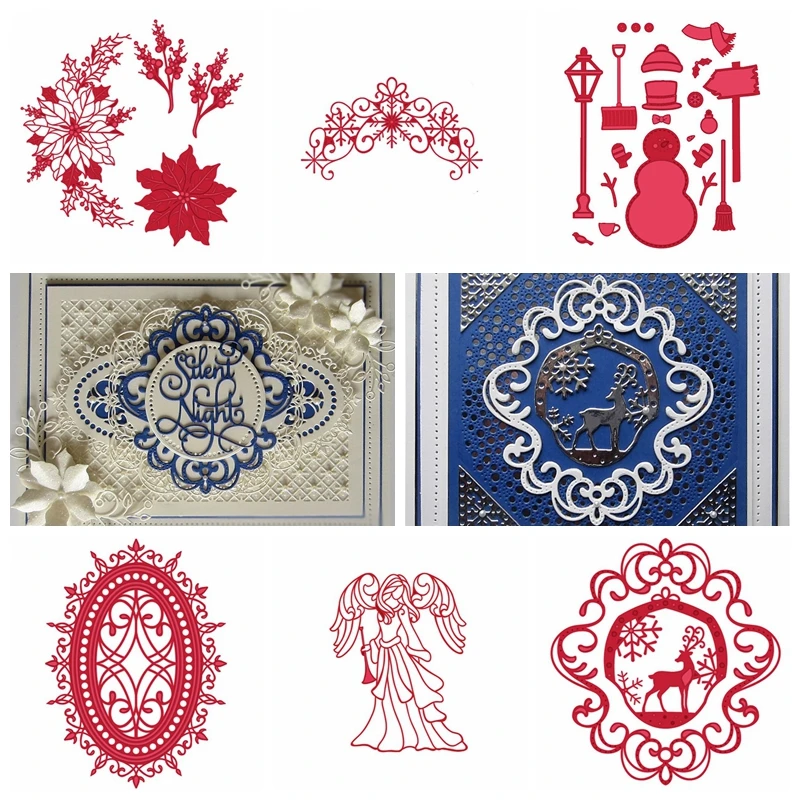 Mixed Flower Circle Lace Metal Cutting Dies Stencils For DIY Scrapbooking Decorative Embossing Suit Card Die Cutting Template
Mixed Flower Circle Lace Metal Cutting Dies Stencils For DIY Scrapbooking Decorative Embossing Suit Card Die Cutting Template
