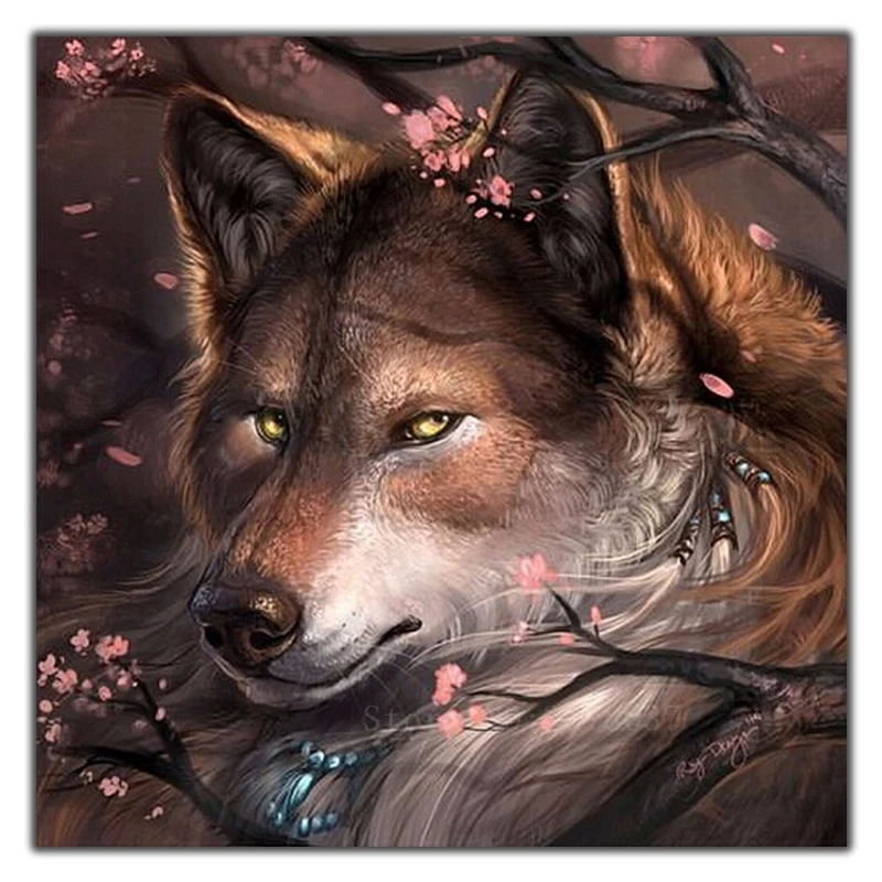 5D Diy Diamond Painting Cross Stitch Wolf Under The Plum Tree Needlework Diamond Embroidery Full Square Mosaic Decoration Resin
5D Diy Diamond Painting Cross Stitch Wolf Under The Plum Tree Needlework Diamond Embroidery Full Square Mosaic Decoration Resin