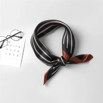 Silk Scarf Women plaid geometric Small Square Scarf Head Scarf High Quality Spring Fashion Ladies Bandana bag scarf 70*70cm 059
Silk Scarf Women plaid geometric Small Square Scarf Head Scarf High Quality Spring Fashion Ladies Bandana bag scarf 70*70cm 059