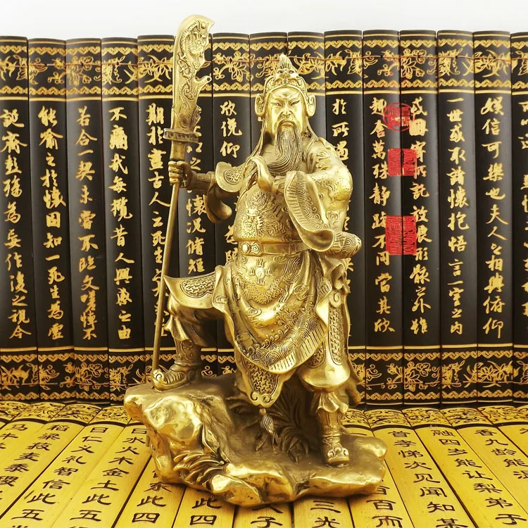 Old antique Bronze Arts & Crafts Guan gong Large pure copper guan gong decoration buddha opening gifts
Old antique Bronze Arts & Crafts Guan gong Large pure copper guan gong decoration buddha opening gifts