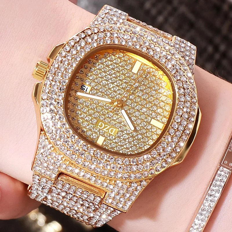 Women Watches Luxury Brand 2019 Gold Watch Fashion Calender Lady Diamond Watch Female Quartz Wristwatches Hour reloj mujer
Women Watches Luxury Brand 2019 Gold Watch Fashion Calender Lady Diamond Watch Female Quartz Wristwatches Hour reloj mujer