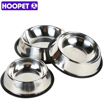 HOOPET Pet Dog Daily Products Stainless Steel Feeder Bowls Feeding Food Water Dish
HOOPET Pet Dog Daily Products Stainless Steel Feeder Bowls Feeding Food Water Dish