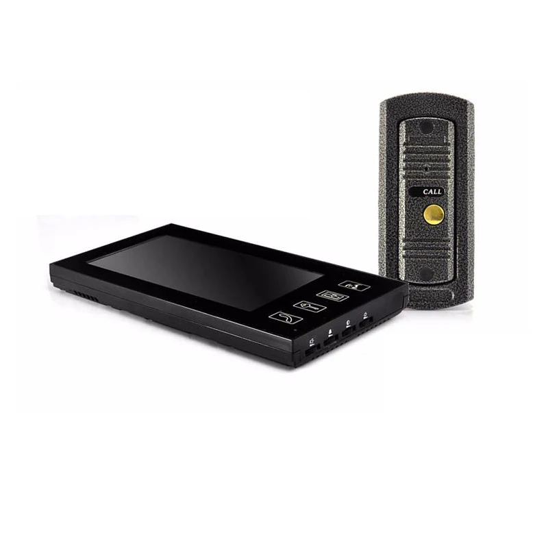Video Door Phone Intercom Metal case IR Camera,7''inch Color Screen Touch key,1x indoor monitor+1x outdoor camera
Video Door Phone Intercom Metal case IR Camera,7''inch Color Screen Touch key,1x indoor monitor+1x outdoor camera