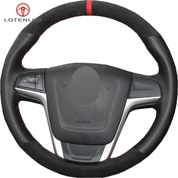 LQTENLEO Black Genuine Leather Suede DIY Hand-stitched Car Steering Wheel Cover For Roewe E50 Roewe 360 2015-2017 e50 2015 2016
LQTENLEO Black Genuine Leather Suede DIY Hand-stitched Car Steering Wheel Cover For Roewe E50 Roewe 360 2015-2017 e50 2015 2016