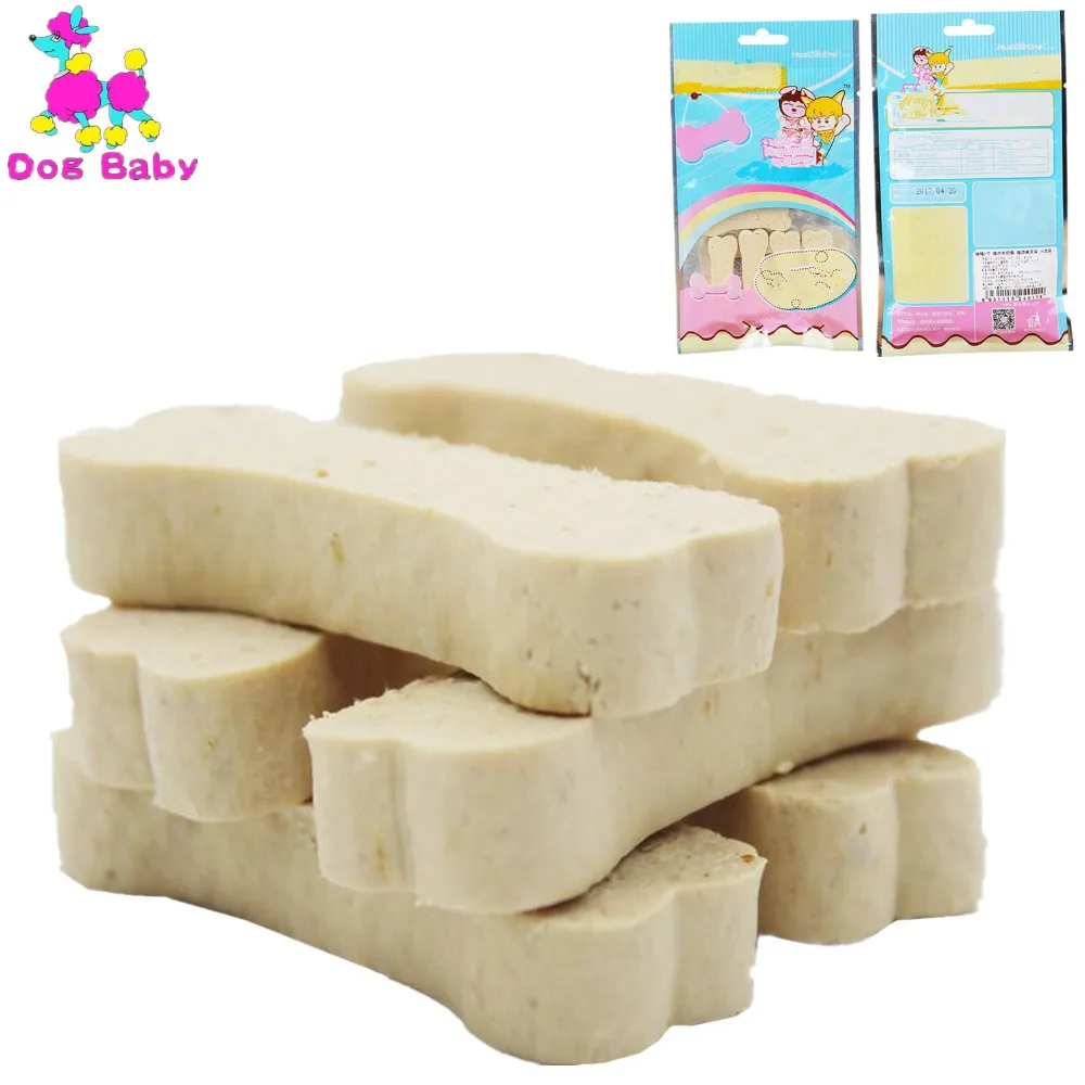 DOGBABY Pets Feeders Chicken Goat's Milk Bright Tooth Bone Dogs Snacks Clean Teeth Food Dog Molar Rod Puppy Chew Food Feeder 65g
DOGBABY Pets Feeders Chicken Goat's Milk Bright Tooth Bone Dogs Snacks Clean Teeth Food Dog Molar Rod Puppy Chew Food Feeder 65g