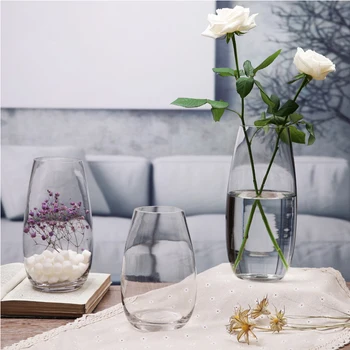 Creative Glass Crafts Transparent Flower Vase Ornaments Hydroponic Container Vase Miniature Desktop Home Decor Accessories Gifts
Creative Glass Crafts Transparent Flower Vase Ornaments Hydroponic Container Vase Miniature Desktop Home Decor Accessories Gifts