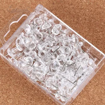Coloffice 1Box (About 80PCS) Transparent DIY Thumb Tack Office Pins Student Stationery Hand Nail Photo Wall Cork Nail Furniture
Coloffice 1Box (About 80PCS) Transparent DIY Thumb Tack Office Pins Student Stationery Hand Nail Photo Wall Cork Nail Furniture