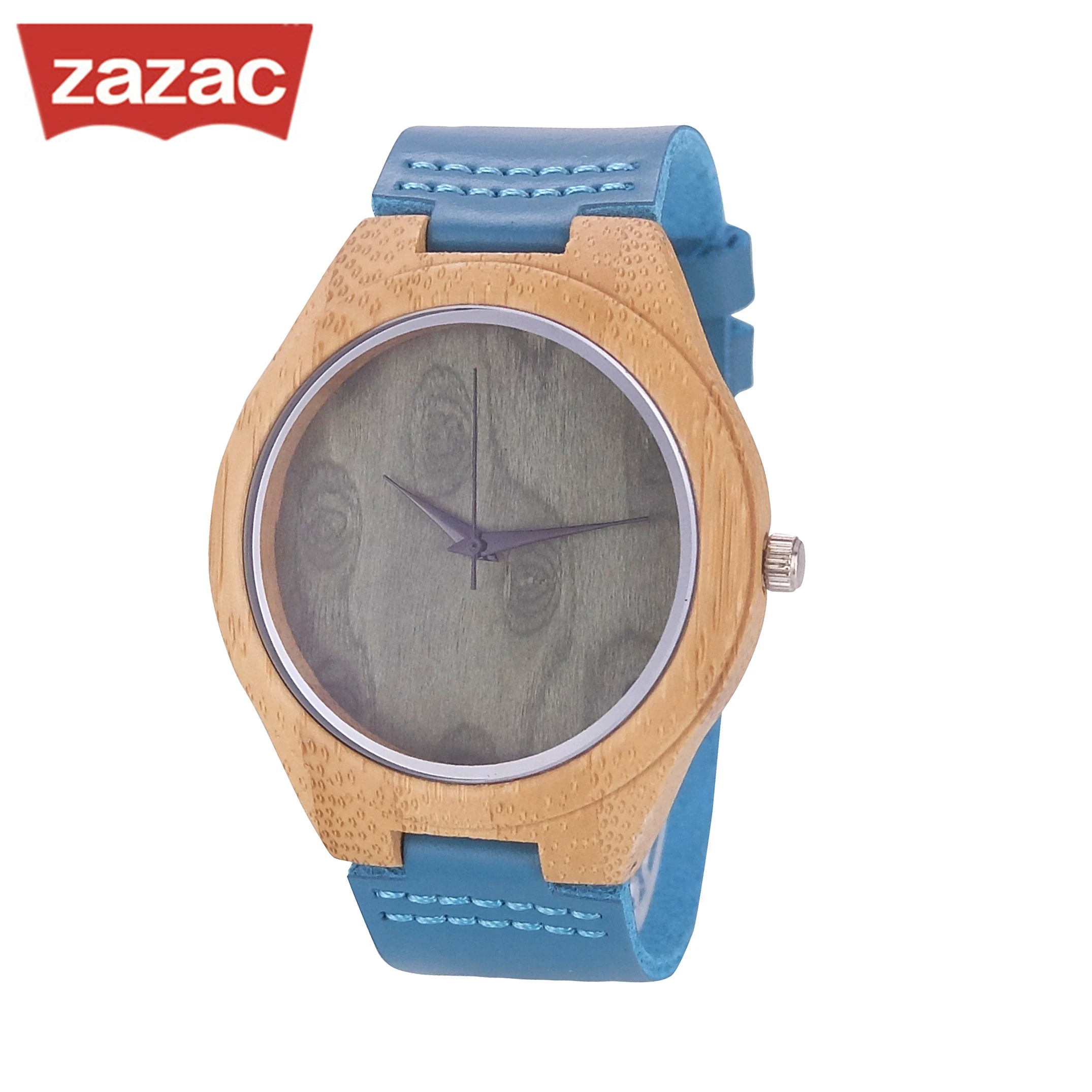 2018 Top Luxury brand zazac quality Wooden Quartz watch blue Genuine leather band unisex Wood Wristwatches Clock with box
2018 Top Luxury brand zazac quality Wooden Quartz watch blue Genuine leather band unisex Wood Wristwatches Clock with box