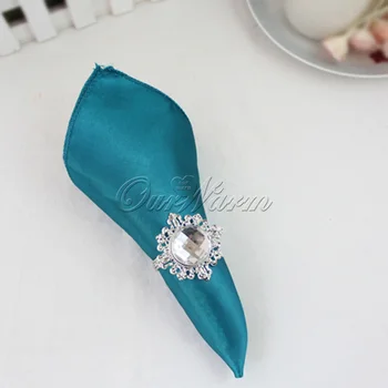 OurWarm 10pcs 30cm x 30cm Teal Blue Square Satin Napkin Diner Handkerchief Hanky for Wedding Party Restaurant Table Decoration
OurWarm 10pcs 30cm x 30cm Teal Blue Square Satin Napkin Diner Handkerchief Hanky for Wedding Party Restaurant Table Decoration