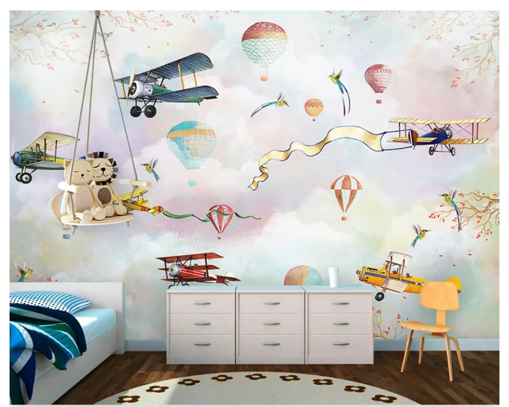 beibehang Custom fashion decorative painting personality papel de parede wallpaper children's indoor hot air balloon background
beibehang Custom fashion decorative painting personality papel de parede wallpaper children's indoor hot air balloon background