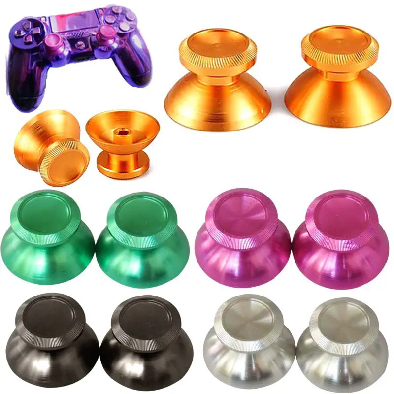 2pcs Metal Aluminum Thumbsticks Analog Stick for Sony PlayStation Dualshock 4 PS4 Pro / Slim Controller
2pcs Metal Aluminum Thumbsticks Analog Stick for Sony PlayStation Dualshock 4 PS4 Pro / Slim Controller