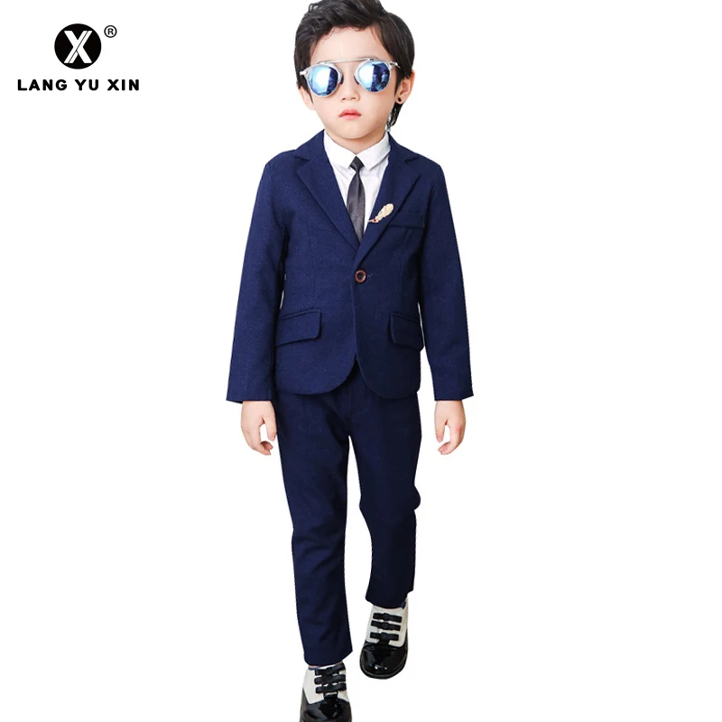 Boys Spring Dress Set Suit Children's Small Suit Boy Costume Baby Clothes Four-piece Suit (Coat+Pants+Shirt+Tie)
Boys Spring Dress Set Suit Children's Small Suit Boy Costume Baby Clothes Four-piece Suit (Coat+Pants+Shirt+Tie)