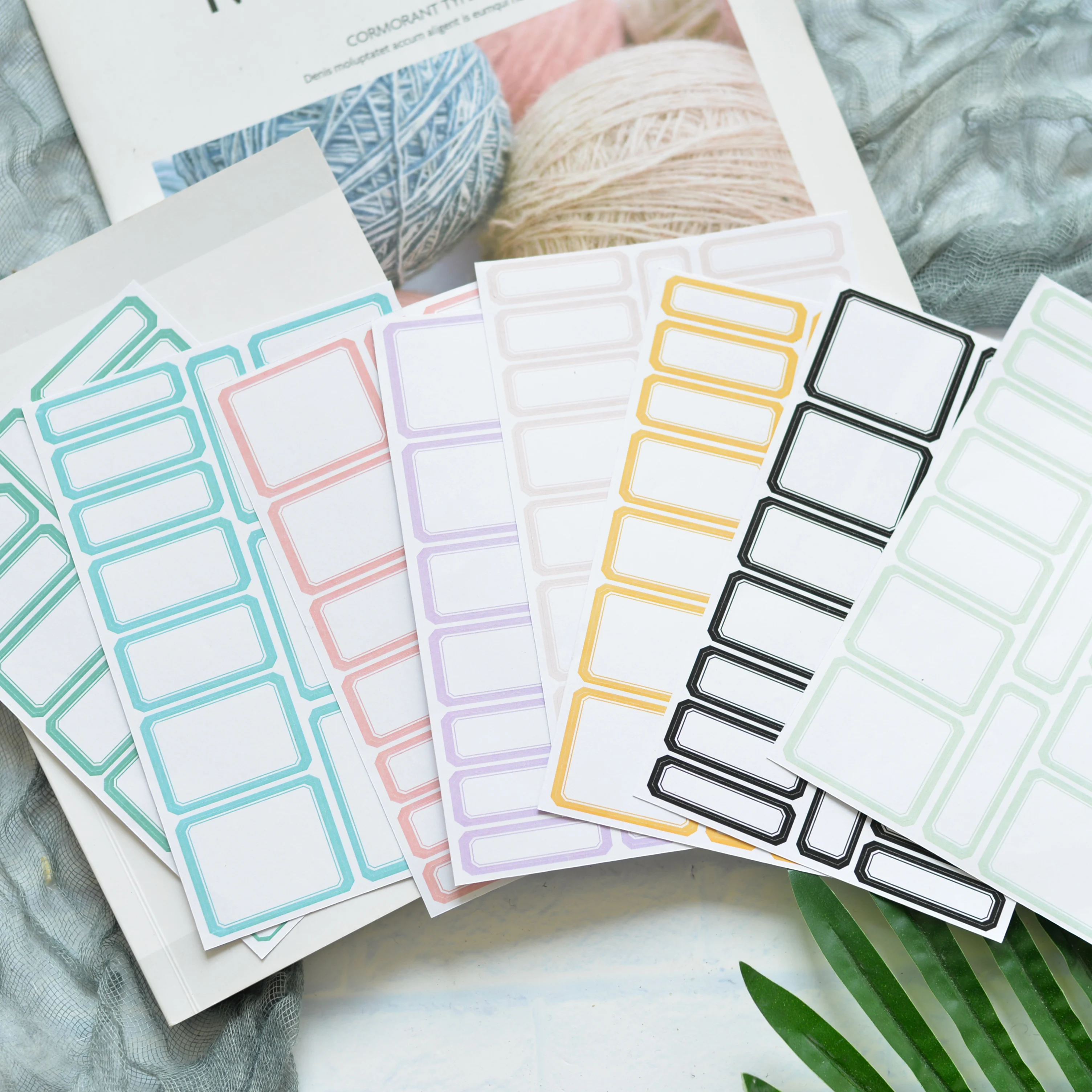 Lovedoki Color Border Adhesive Label Stickers Traveler Notebook Decorative Sticker Bullet Journal Supplies Student Stationery
Lovedoki Color Border Adhesive Label Stickers Traveler Notebook Decorative Sticker Bullet Journal Supplies Student Stationery