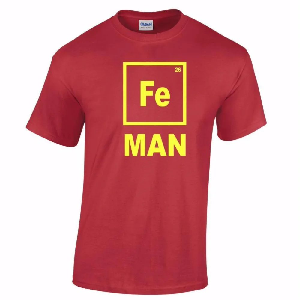 New 2019 Summer Fashion Iron Man Hot Sale T Shirt Funny Chemistry Shirt Periodic Table Geeky Fe Tee shirt
New 2019 Summer Fashion Iron Man Hot Sale T Shirt Funny Chemistry Shirt Periodic Table Geeky Fe Tee shirt
