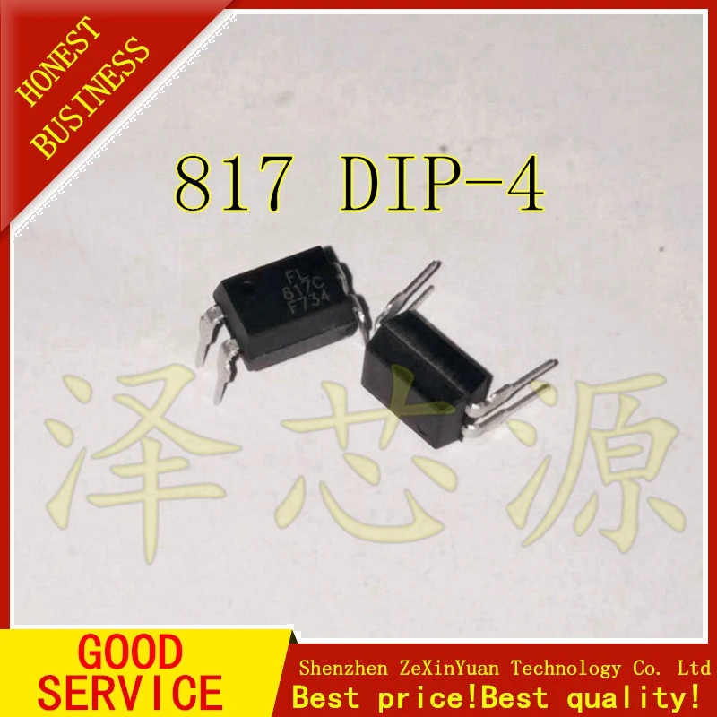 100pcs/lot PC817C DP817C EL817C PC817 DIP-4 Optocoupler The transistor output photoelectric coupler
100pcs/lot PC817C DP817C EL817C PC817 DIP-4 Optocoupler The transistor output photoelectric coupler