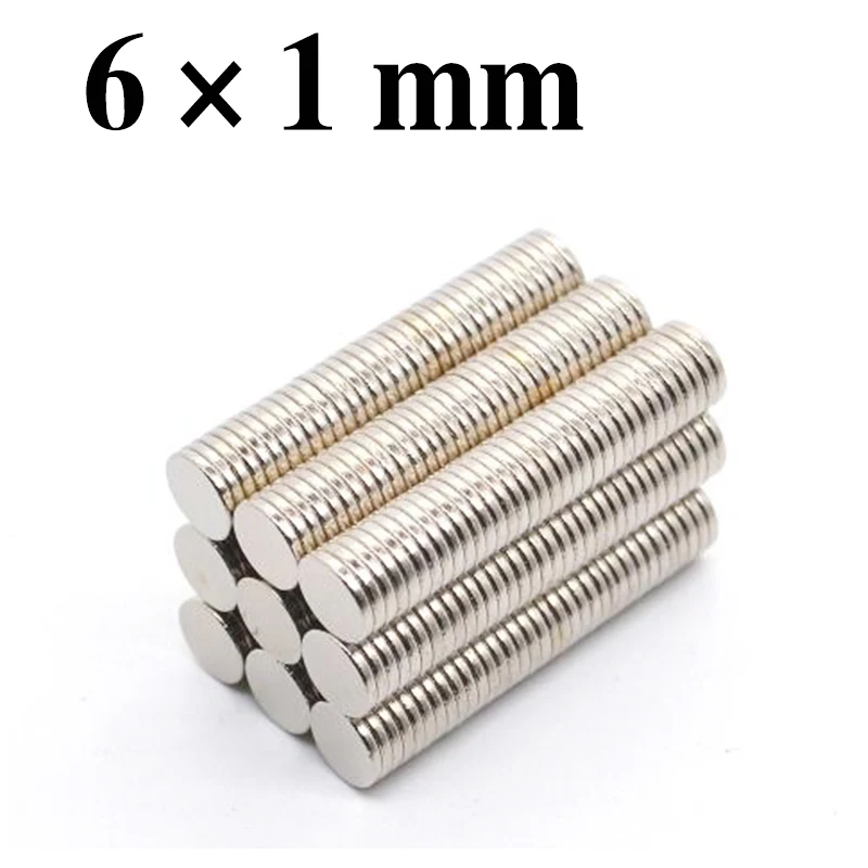 HYSAMTA N50 10pcs-50pcs 6 x 1 mm Super Strong Rare Earth Disc 6*1 mm Fridge Permanet Magnet 6mmx1mm Small Round Neodymium Magnet
HYSAMTA N50 10pcs-50pcs 6 x 1 mm Super Strong Rare Earth Disc 6*1 mm Fridge Permanet Magnet 6mmx1mm Small Round Neodymium Magnet