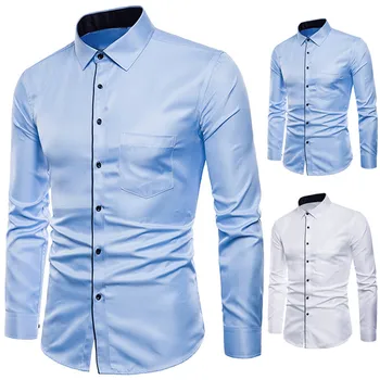 men shirt Mens Long Sleeve Oxford Formal Casual Suits Slim Fit Shirt Blouse Tops
men shirt Mens Long Sleeve Oxford Formal Casual Suits Slim Fit Shirt Blouse Tops