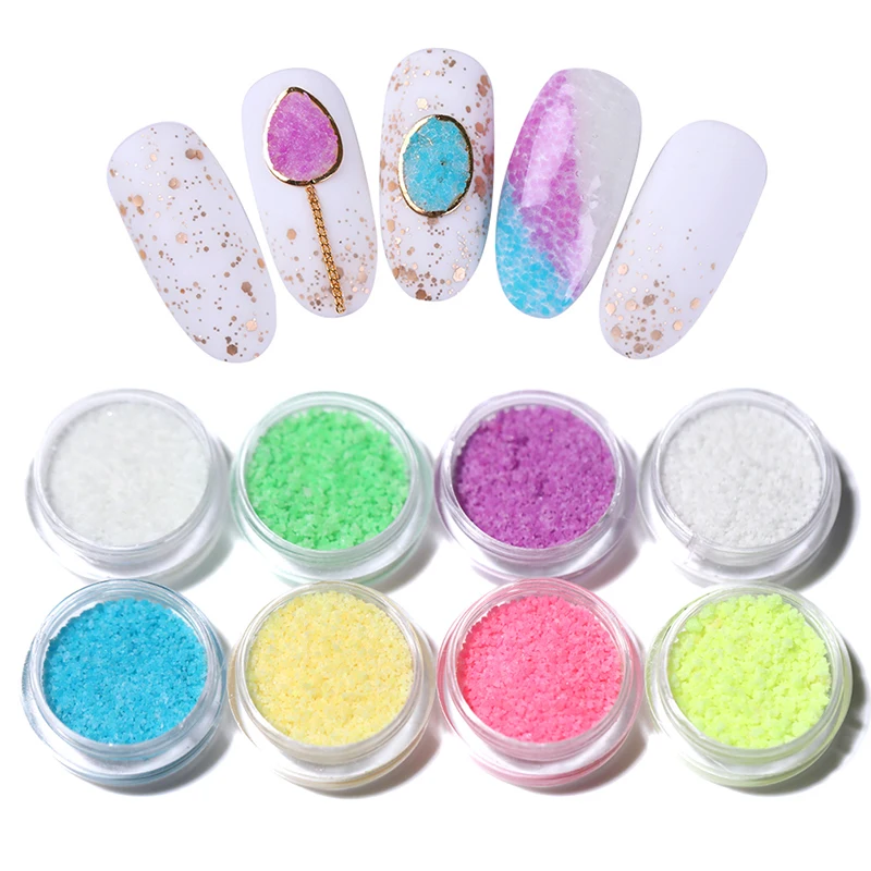 Luminous 3D Nail Art Decoration Fluorescent Glitter Glow In The Dark Sand Powder for Party Crafts Arts
Luminous 3D Nail Art Decoration Fluorescent Glitter Glow In The Dark Sand Powder for Party Crafts Arts