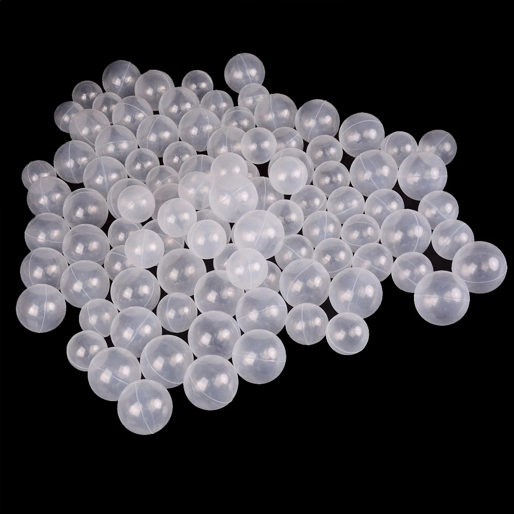 50pcs/lot Anti-Stress Baby Pool Ocean Balls Safety Transparent White Plastic Air Balls Sports Play Pit Balls Funny Toys
50pcs/lot Anti-Stress Baby Pool Ocean Balls Safety Transparent White Plastic Air Balls Sports Play Pit Balls Funny Toys