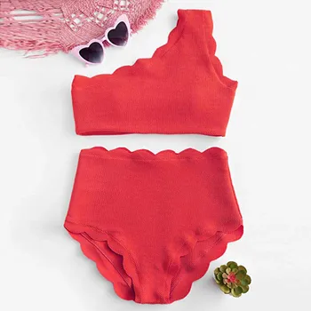 Sexy Bikinis Women Swimsuit High solid Waisted Bathing Suits Swim Push Up Bikini Set one shoulder Plus Size Swimwear Beachwear#1
Sexy Bikinis Women Swimsuit High solid Waisted Bathing Suits Swim Push Up Bikini Set one shoulder Plus Size Swimwear Beachwear#1