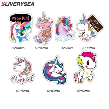7Pcs Multi-Color Unicorn Car Sticker Waterproof Cartoon Horse For Computer Personalized Suitcase Notebook Car Stickers #B1312
7Pcs Multi-Color Unicorn Car Sticker Waterproof Cartoon Horse For Computer Personalized Suitcase Notebook Car Stickers #B1312