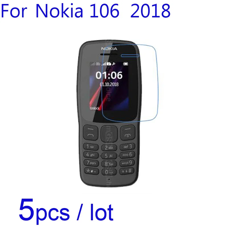 5pcs/lot Soft Screen Protectors for Nokia 106 2018 Version Clear/Matte/Nano Anti-Explosion Guard Films for Nokia 106 (2018) LCD
5pcs/lot Soft Screen Protectors for Nokia 106 2018 Version Clear/Matte/Nano Anti-Explosion Guard Films for Nokia 106 (2018) LCD