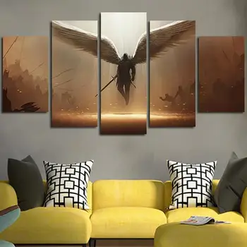 HD 5 Pieces Tyrael Diablo III Wall printed painting Framed Home Decor Canvas Print Painting Wall Art Poster for living room
HD 5 Pieces Tyrael Diablo III Wall printed painting Framed Home Decor Canvas Print Painting Wall Art Poster for living room