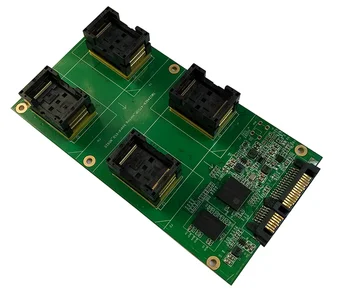 TSOP48 Test Clamshell Jig SSD Interface Socket Fixture for MLC SM2246EN Solution
TSOP48 Test Clamshell Jig SSD Interface Socket Fixture for MLC SM2246EN Solution