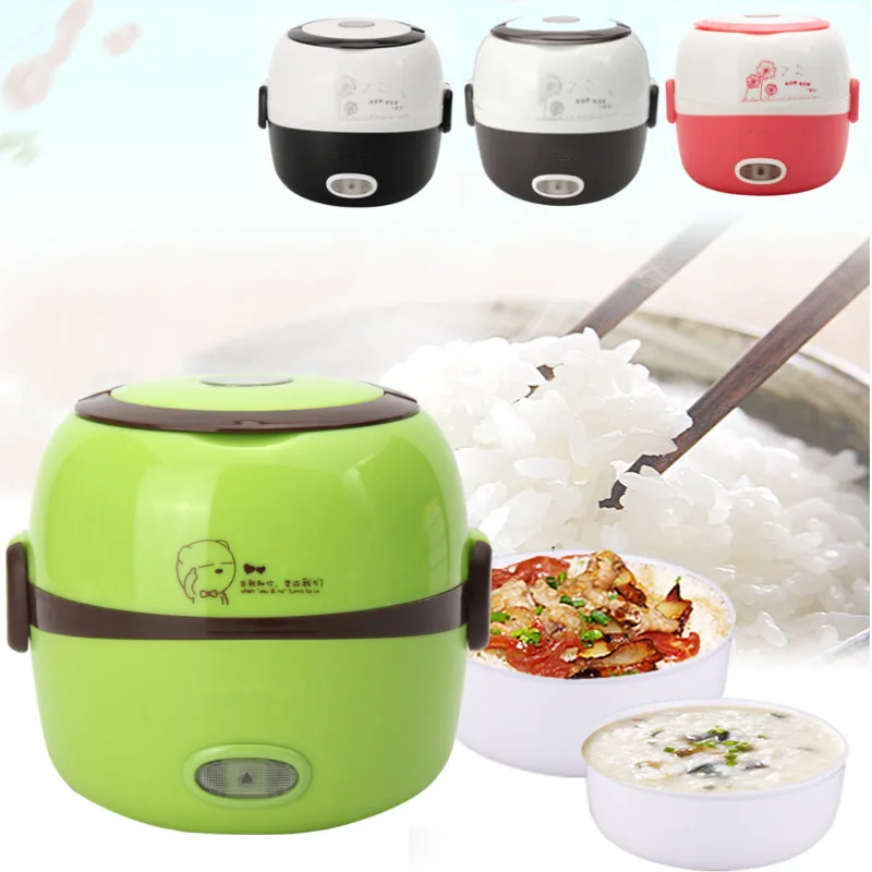 1.3L Portable Electric Rice Cooker Insulation Heating Electric Lunchbox 2 Layers Steamer Automatic Food Container Box Dinnerware
1.3L Portable Electric Rice Cooker Insulation Heating Electric Lunchbox 2 Layers Steamer Automatic Food Container Box Dinnerware