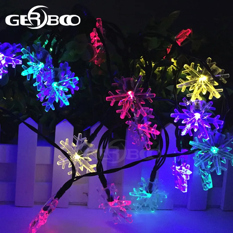 Solar Powered Snowflake String Lights Christmas Lights for X-mas, Garden, Patio, Outdoor Decor
Solar Powered Snowflake String Lights Christmas Lights for X-mas, Garden, Patio, Outdoor Decor