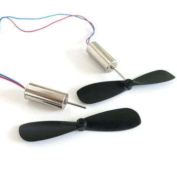 2PCS/1Pair New DC 3.7V 48000RPM Coreless Motor Propeller For RC Aircraft Helicopter Toy Wholesale On Sale
2PCS/1Pair New DC 3.7V 48000RPM Coreless Motor Propeller For RC Aircraft Helicopter Toy Wholesale On Sale