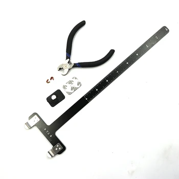 New Adjustment Kit with T Ruler Plier Plastic Quick Tip On Tieing Arrow Nocking Precision Measurements for Archery Recurve Bow
New Adjustment Kit with T Ruler Plier Plastic Quick Tip On Tieing Arrow Nocking Precision Measurements for Archery Recurve Bow