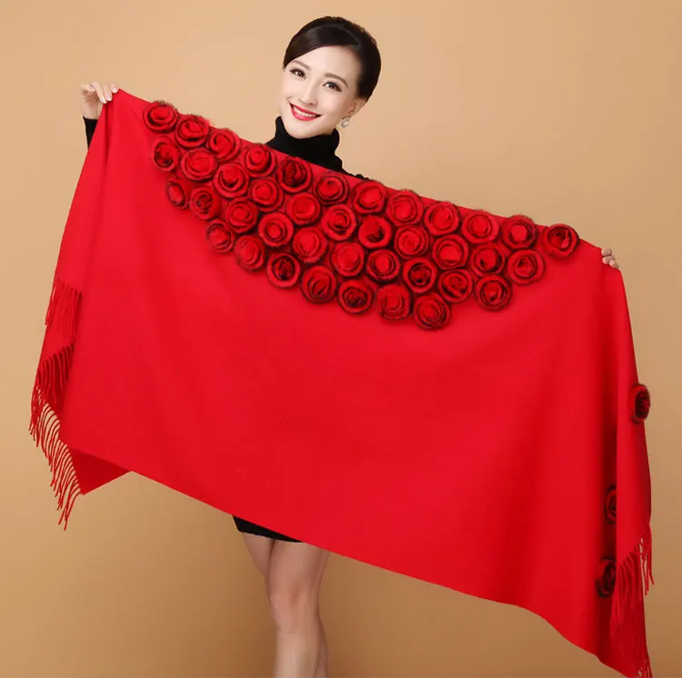 winter shawl scarf women (3)