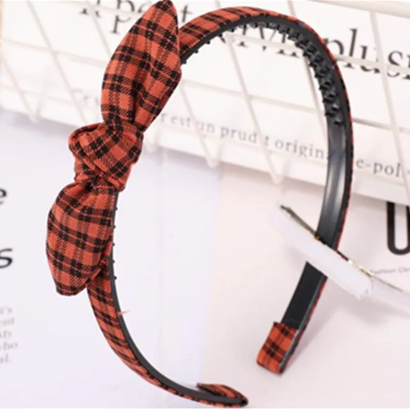 Tiny Headband Bow for Girls Plaid Hairband Simple Women Hair Bow Headband Cute Rabbit Ear Headband Toothed No Slip Hair Headband
Tiny Headband Bow for Girls Plaid Hairband Simple Women Hair Bow Headband Cute Rabbit Ear Headband Toothed No Slip Hair Headband