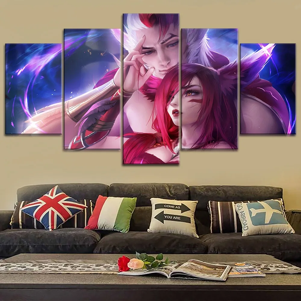 Home Decoration Hd Prints Pictures 5 Pieces League Of Legends Poster Framed Wall Artwork Canvas Modular Painting For Living Room
Home Decoration Hd Prints Pictures 5 Pieces League Of Legends Poster Framed Wall Artwork Canvas Modular Painting For Living Room