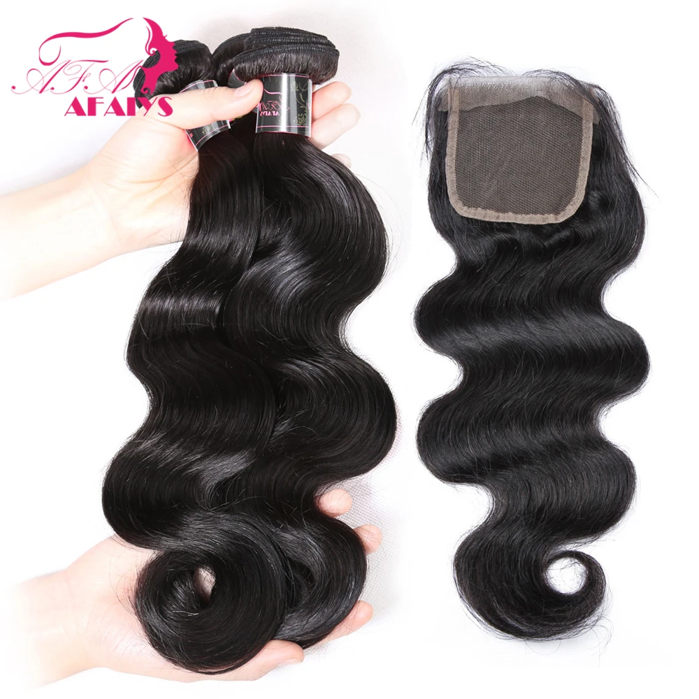 AFAIYS Human Hair Bundles with Closure Brazilian Remy Hair Body Wave 4x4 Lace Closure Human Hair Bundles with Closure
AFAIYS Human Hair Bundles with Closure Brazilian Remy Hair Body Wave 4x4 Lace Closure Human Hair Bundles with Closure