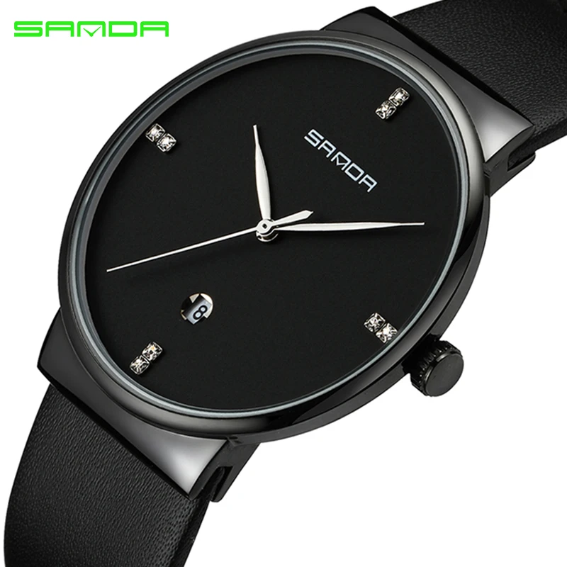 SANDA Men's Watches Top Brands Luxe Famous Automatic Date Waterproof Quartz Watches Men's Business Watches Relogio Masculino
SANDA Men's Watches Top Brands Luxe Famous Automatic Date Waterproof Quartz Watches Men's Business Watches Relogio Masculino