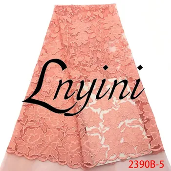 New Arrival Nigerian Popular Peach Embroidered Lace Fabric African French Tulle Lace Fabric For Party Wedding Dress L2390B-1
New Arrival Nigerian Popular Peach Embroidered Lace Fabric African French Tulle Lace Fabric For Party Wedding Dress L2390B-1