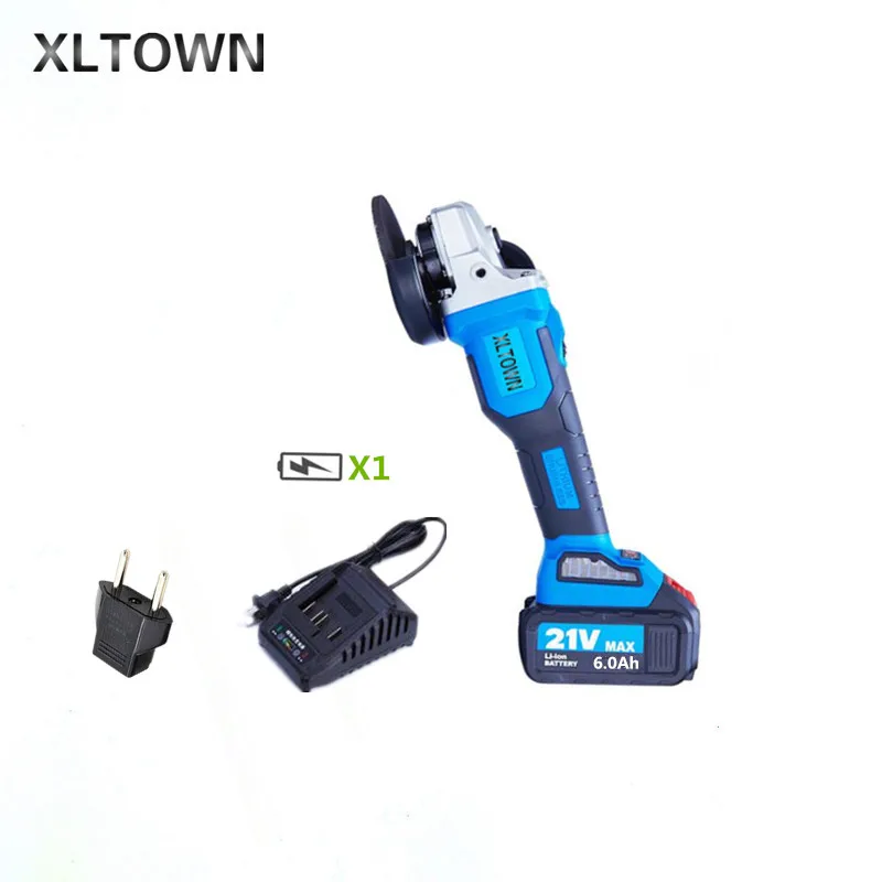 XLTOWN 21V Brushless Lithium Battery Angle Grinder Chargeable Lithium Battery Angle Grinder Metal Grinding and Cutting Machine
XLTOWN 21V Brushless Lithium Battery Angle Grinder Chargeable Lithium Battery Angle Grinder Metal Grinding and Cutting Machine