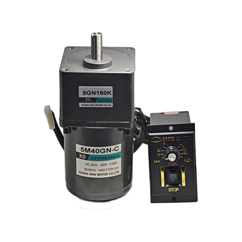5M40GN-C AC gear motor single phase motor slow reversing micro-speed small motor AC220V/40W
5M40GN-C AC gear motor single phase motor slow reversing micro-speed small motor AC220V/40W