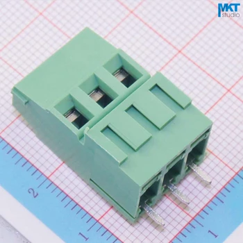 100Pcs High 3P Green 5.08mm Pitch Straight Vertical Pins Monolithic Combinable Screw Terminal Block
100Pcs High 3P Green 5.08mm Pitch Straight Vertical Pins Monolithic Combinable Screw Terminal Block