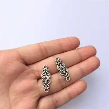 Flower Slice With Two Connectors Bronze Silver Zinc Alloy DIY Components Connector For Jewelry Findings 30pcs T670 Free Shipping
Flower Slice With Two Connectors Bronze Silver Zinc Alloy DIY Components Connector For Jewelry Findings 30pcs T670 Free Shipping