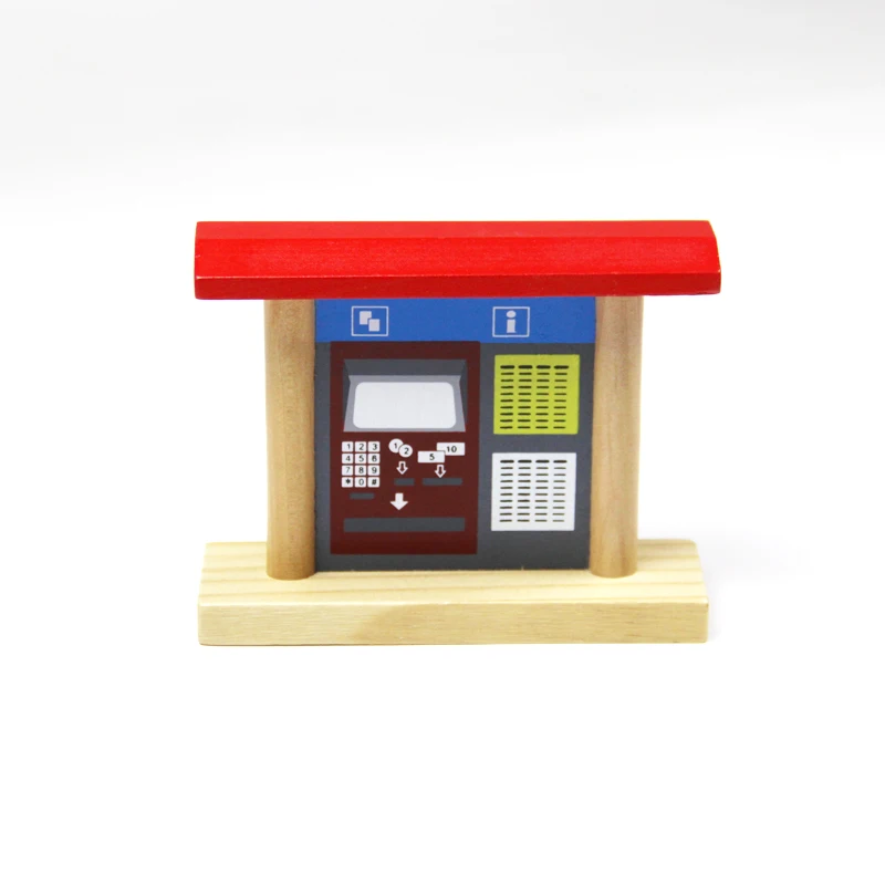 TTC56 ATM Wooden Track toy Train Scene Track Accessories BRIO Toy Car Truck Locomotive Engine Railway Toys for Children
TTC56 ATM Wooden Track toy Train Scene Track Accessories BRIO Toy Car Truck Locomotive Engine Railway Toys for Children