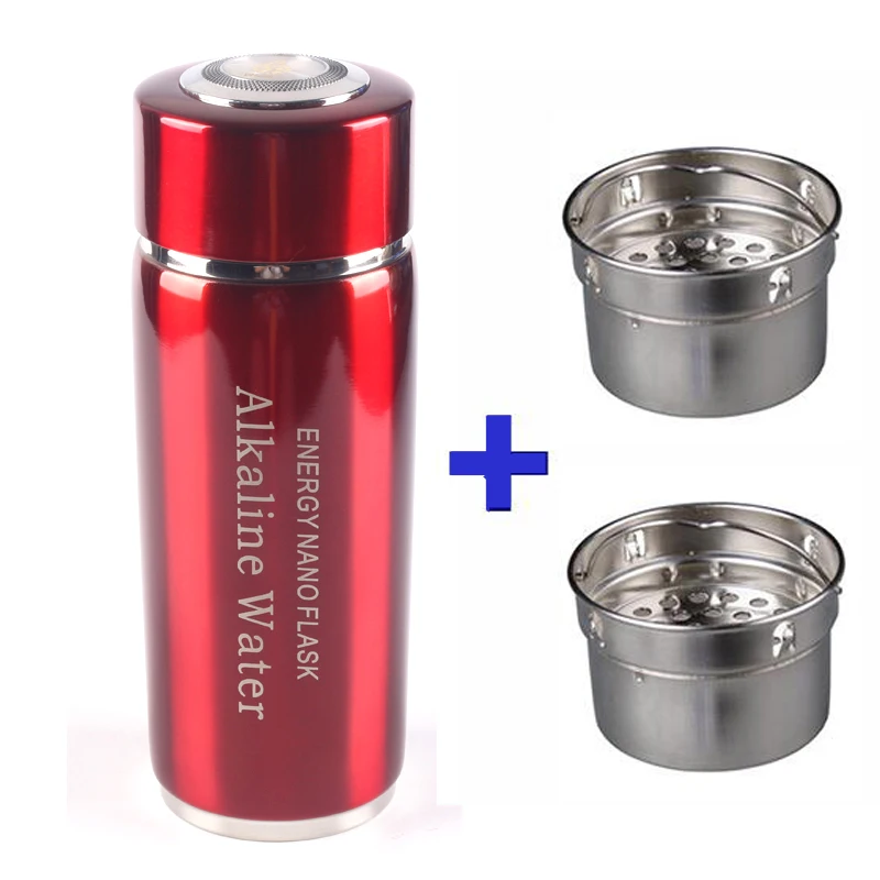 Healthy Alkaline Water Bottle 380ML Dual Filter 4 Colors Nano Bottle Energy Flask High PH Quality
Healthy Alkaline Water Bottle 380ML Dual Filter 4 Colors Nano Bottle Energy Flask High PH Quality