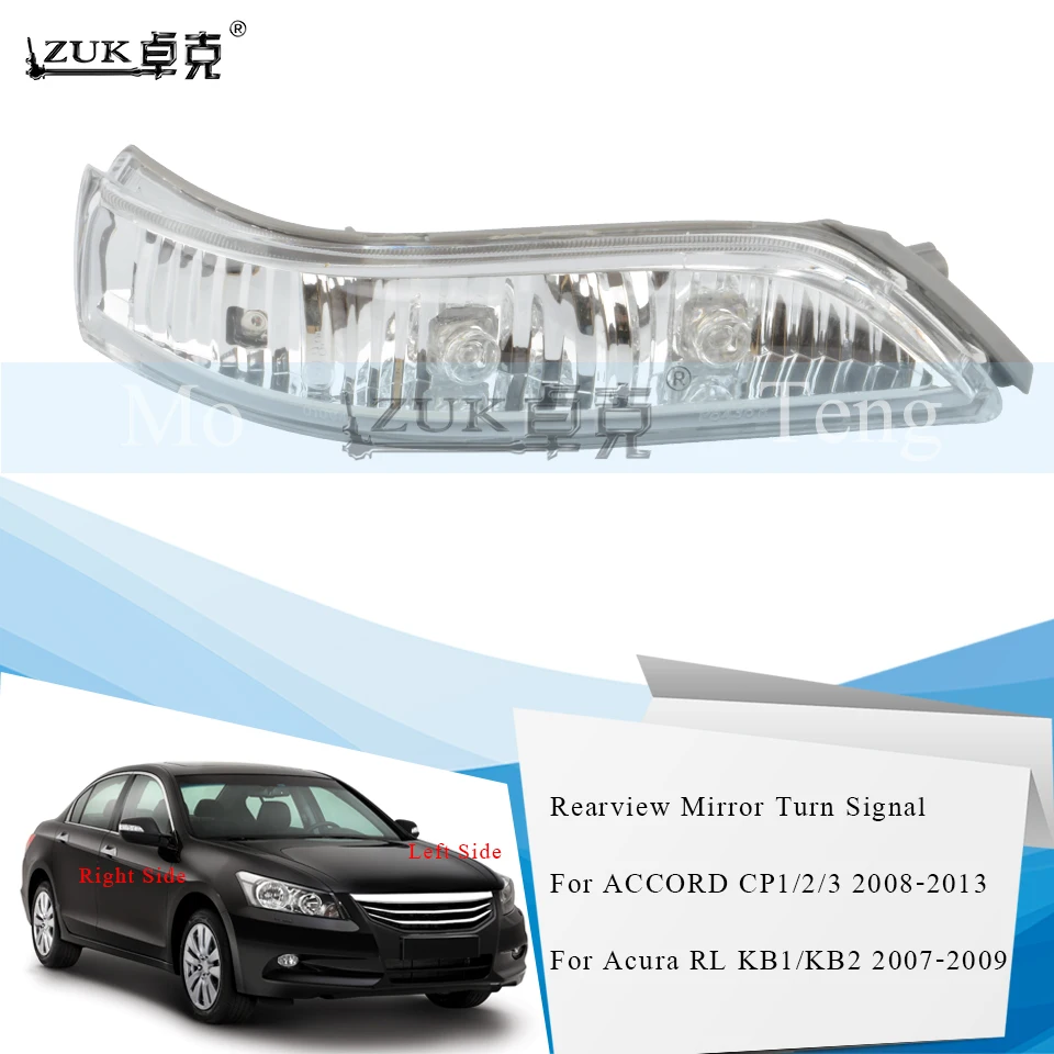ZUK Rearview Mirror LED Turn Signal Light Outer Mirror Flasher Lamp For HONDA ACCORD 2008 2009 2010 2011 2012 2013 For Acura RL
ZUK Rearview Mirror LED Turn Signal Light Outer Mirror Flasher Lamp For HONDA ACCORD 2008 2009 2010 2011 2012 2013 For Acura RL