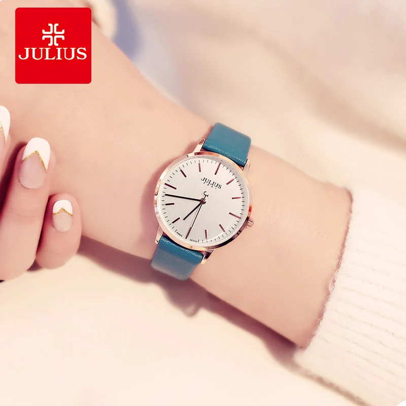 Julius Brand Big Dial Women Watches Ladies Dress Leather Bracelet Watch Quartz Female Business Wristwatches Relogio Feminino
Julius Brand Big Dial Women Watches Ladies Dress Leather Bracelet Watch Quartz Female Business Wristwatches Relogio Feminino